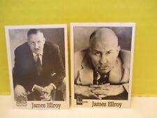 Booksmith Author Trading Cards SET OF TWO JAMES ELLROY numbers 278 + 519 picture