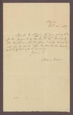THOMAS MOORE (1779-1852) signed handwritten 1839 letter | Irish Poet - Autograph picture