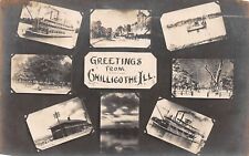 RPPC Chillicothe Illinois Multi-View Photo 1919 Postcard picture
