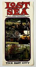 1980s Lost Sea Underground Lake Vintage Travel Brochure Sweetwater Tennessee TN picture