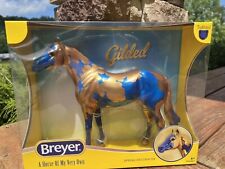 Breyer Horse GILDED 2024 Spring Decorator Metallic Blue & Gold Geronimo picture