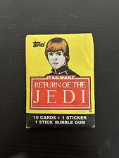 1983 Topps Star Wars Return Of The Jedi Unopened Trading Card Pack picture