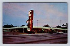 Orlando FL-Florida, Tyler Plaza Motel, Advertisement, Antique, Vintage Postcard picture