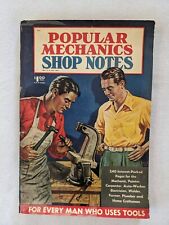 Popular Mechanics Shop Notes - Volume 45 from 1949 - Paperback Manual - Vintage picture