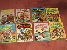 Lot of (8) THE LONE RANGER COMICS 1950's #15, 18, 23, 24, 27, 30, 31, 51 ~ 4.0 picture