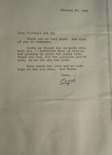 Ernest Borgnine Actor Signed Personal Letter To Ed McMahon picture