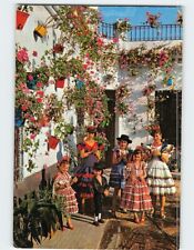 Postcard Typical Children Spain picture