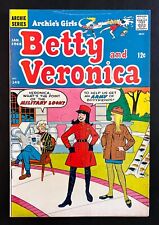 BETTY and VERONICA #145 Military Outfits Cover Dan DeCarlo Archie 1968 picture