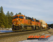 BNSF Near Williams Junction Train Sturdy Metal Sign picture