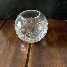 Vintage Small Beautiful Crystal Bowl/Vase For Flowers,  Referred To As Rose Bowl picture