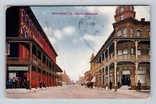 St Joseph MI-Michigan, Ship Street Hotel Whitcomb Antique Vintage c1912 Postcard picture