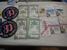 1980 Democratic & Repulican National Convention CBS Press Passes picture