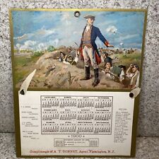 1900 Calendar Continental Insurance Company Flemington NJ Prescott Bunker Hill picture