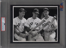 TED WILLIAMS DiMaggio Pesky 1946 Boston Red Sox Original Photo 7 x 9 PSA Type 1 picture