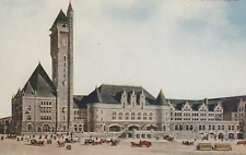 Historic Union Station in St. Louis Missouri Divided Back Vintage Post Card picture