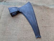 BEAUTIFUL DECORATED COOPERS SIDE AXE HEAD ANTIQUE VINTAGE CARPENTERS GOOSEWING picture