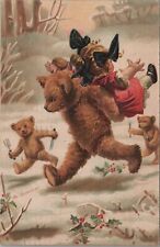 MR ALE PC 1907 M. Greiner Teddy Three Bears Goldilocks Anthropomorphic B1353 picture