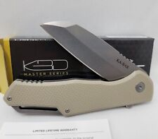 KA-BAR TITANIUM & G10 Handle Jarosz Framelock Folding Knife 3.5