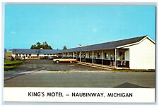 c1950's King's Motel Naubinway Michigan MI Vintage Unposted Postcard picture