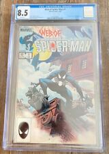 Web of Spider-Man #1 CGC 8.5 (April 1985) Marvel Comics KEY Issue picture