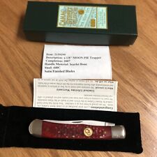 BEAUTIFUL CANAL STREET  MOON PIE TRAPPER KNIFE NEVER USED IN BOX   D4 picture