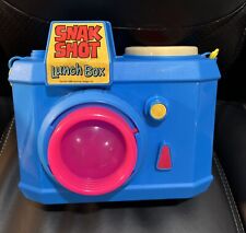 Vintage Snak Shot Plastic Camera Lunch Box With Thermos Rare HTF picture