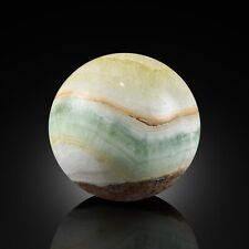 102 Gram Pistachio Calcite Healing Sphere From Pakistan picture