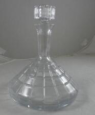 Vintage Heavy Crystal Glass Liquor Whiskey Ship Decanter picture