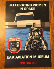 EAA 2021 Women In Space AirVenture Poster Experimental Aircraft Oshkosh 18x12 picture