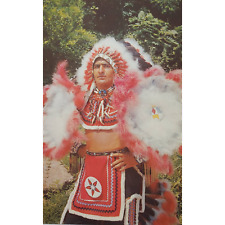 Chief Henry Cherokee Indian Reservation Cherokee NC Postcard picture