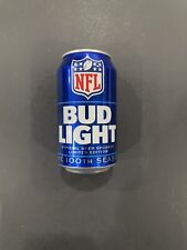 Bud Light NFL Beer Can. 100th Football Season. 2019. Bottom Opened. 12 oz. picture