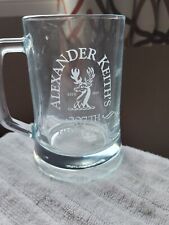 Alexander Keith's 207th birthday Beer Glass w/handle RARE GUC SEE PICTURES picture