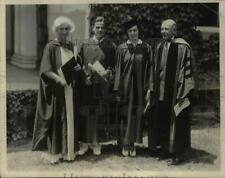 1933 Press Photo Swarthmore College's Commencement Exercises picture