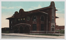 City Hall Pasco Washington Posted 1912 ~Friday the 13th my lucky day Postcard picture