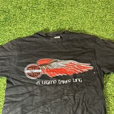 vintage HARLEY DAVIDSON - A Legend Takes Wing Shirt Size S California picture
