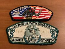 BSA, 2010 & 2011 Friends of Scouting SAPs, Patriots’ Path Council (SA-35/37) picture