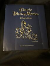 Vintage Classic Disney Movies Collector Panels Postal Commemorative Stamps Vol 1 picture