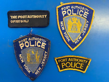 New York New Jersey Port Authority Police Patches - Lot of 4 picture