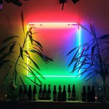 Square Four Colors Neon Sign Lamp Light Acrylic 17