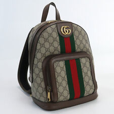 Used Gucci Ophidia Gg Small Backpack Pvc 547965 9U8Bt 8994 Beige Rank A Us-2 picture