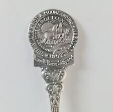 Apollo 13 Vintage Silver Souvenir Spoon 5in. Hanks picture