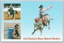 Postcard Amarillo Texas Multi View Cal Farleys Boys Ranch Rodeo picture