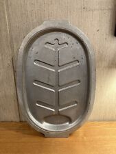 Vintage Cast Aluminum Well And Tree Serving Platter picture