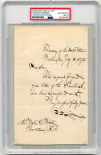 Sec. Of Treasurer FRANCIS E. SPINNER Signed Handwritten Letter. picture