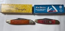 Two Nice Pre-Owned Frost Pocket Knives in Boxes Some Wear, See Photos K-100 picture