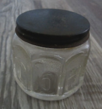 Vintage Barbasol Shaving Soap Jar, Cool Art Deco Design picture
