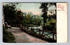 Philadelphia PA-Pennsylvania, Wissahickon Park, Vintage c1908 Souvenir Postcard picture
