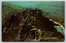 Whiteface NY~Air View Castle & Foot Trail @ Summit~Vintage Postcard picture