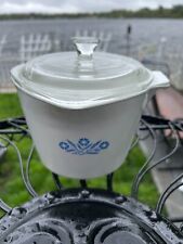 Vintage 1 Quart Sauce Maker with Lid in CORNFLOWER by Corelle Corning Ware picture