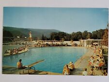 Postcard Swimming Pool The Greenbrier White Sulphur Springs West Virginia c1960 picture